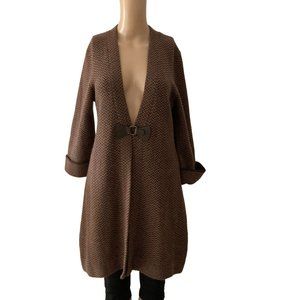 Soft Surroundings Chevron Size S Cardigan Sweater